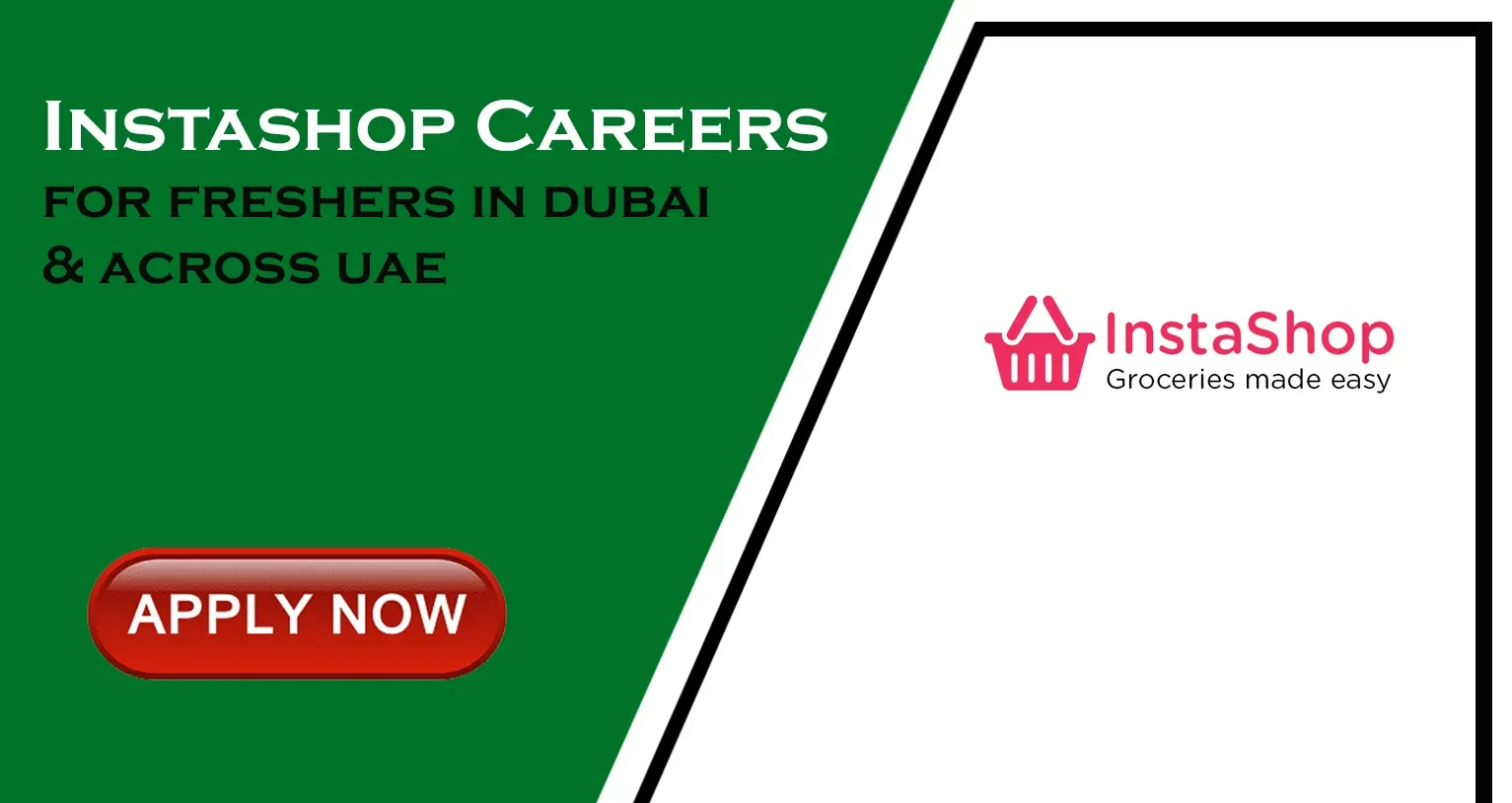 Instashop Job Vacancies in Dubai