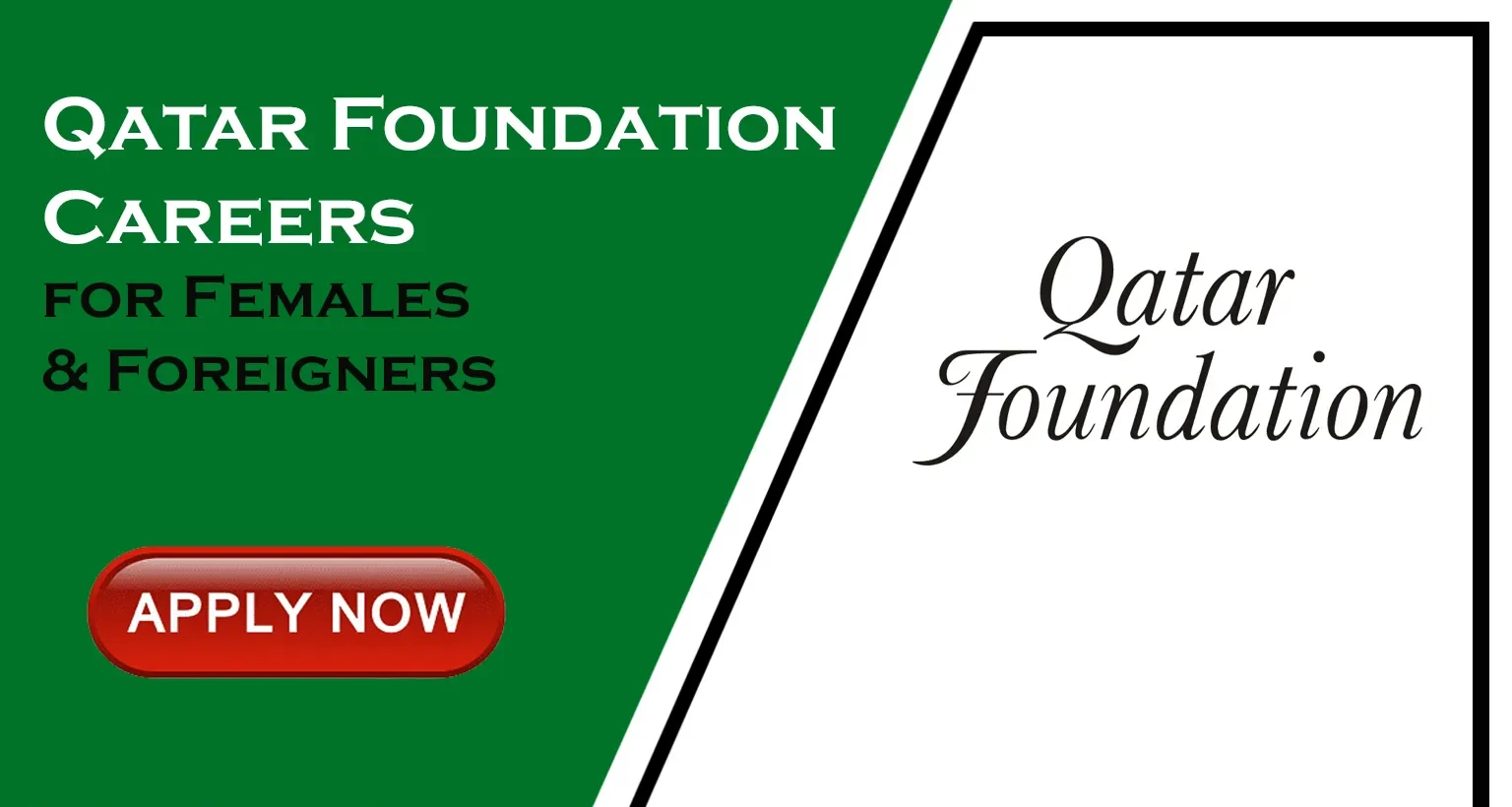 Qatar Foundation Jobs For Foreigners