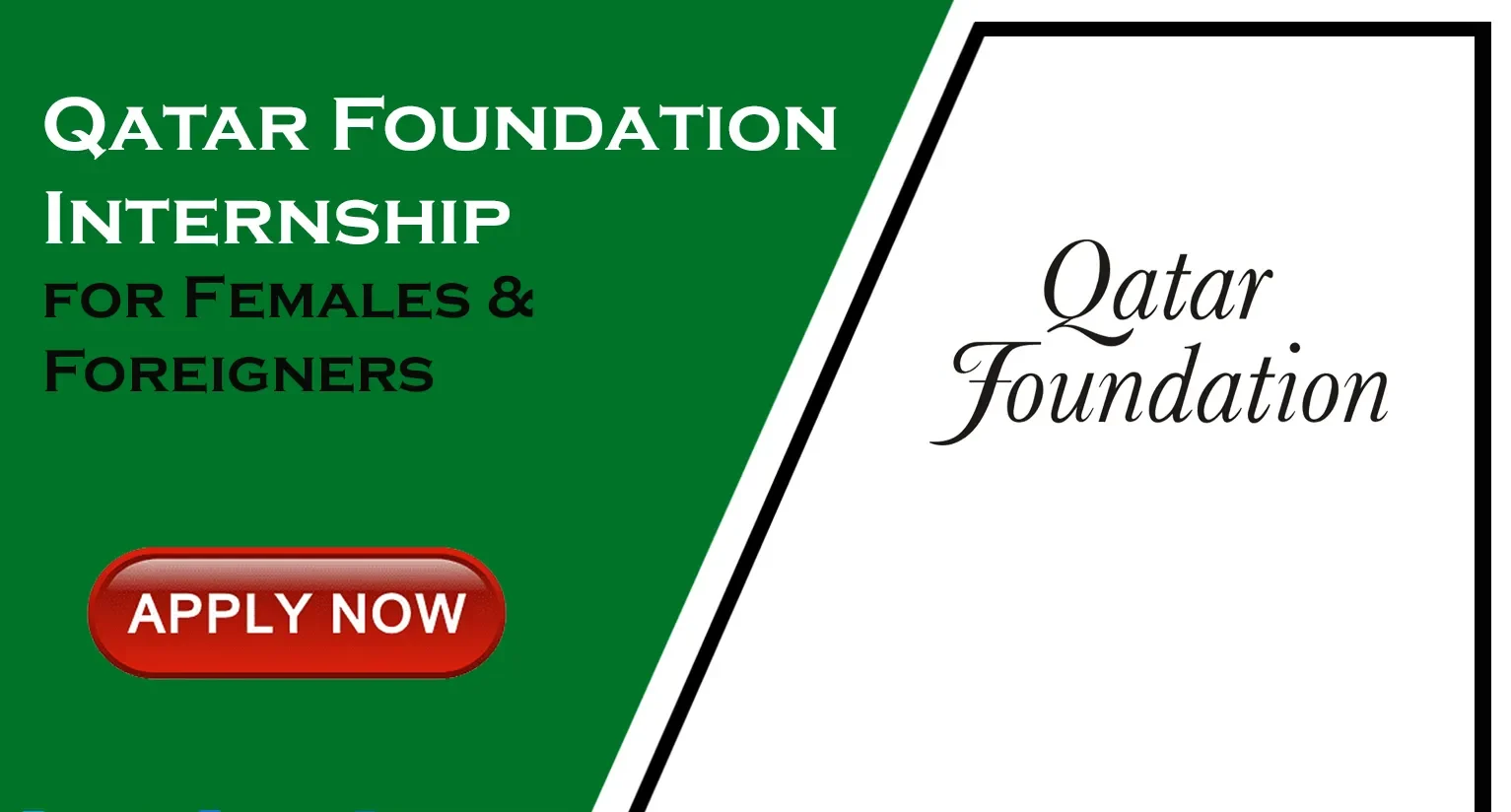 Qatar Foundation Internships Apply Today
