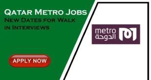 Metro Jobs in Qatar for Female