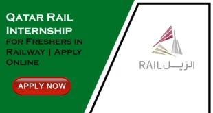 Qatar Rail Internship Apply Online