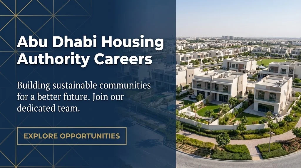 Abu Dhabi Housing Authority Careers For Freshers