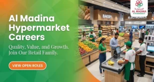 Urgent Jobs At Al Madina Hypermarket