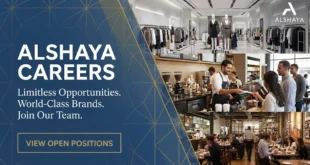 Alshaya Careers Walk In Interview Dubai