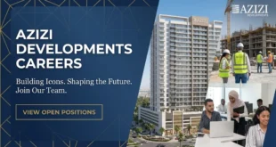 Azizi Developments job vacancy in Dubai