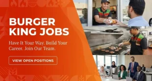 Burger King jobs application form