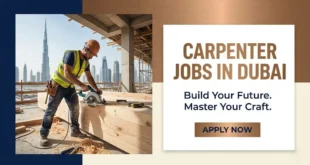 Furniture Carpenter Jobs in Dubai