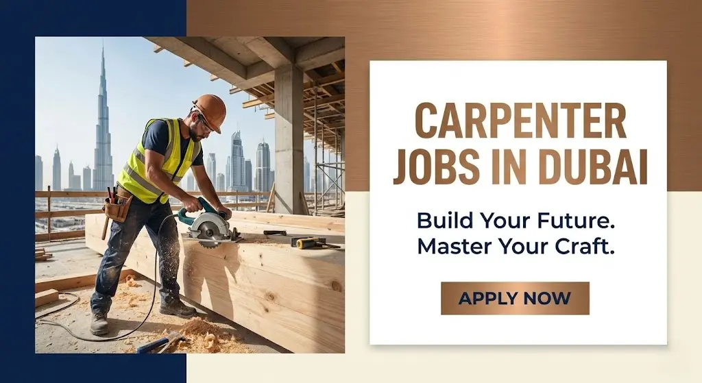 Furniture Carpenter Jobs in Dubai
