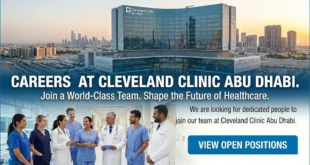Cleveland Clinic Abu Dhabi Jobs in UAE