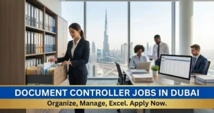 Entry Level Document Controller Jobs in Dubai