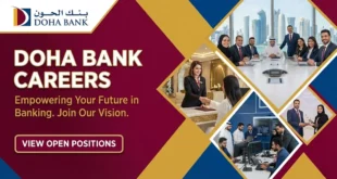 Doha Bank Careers For Freshers