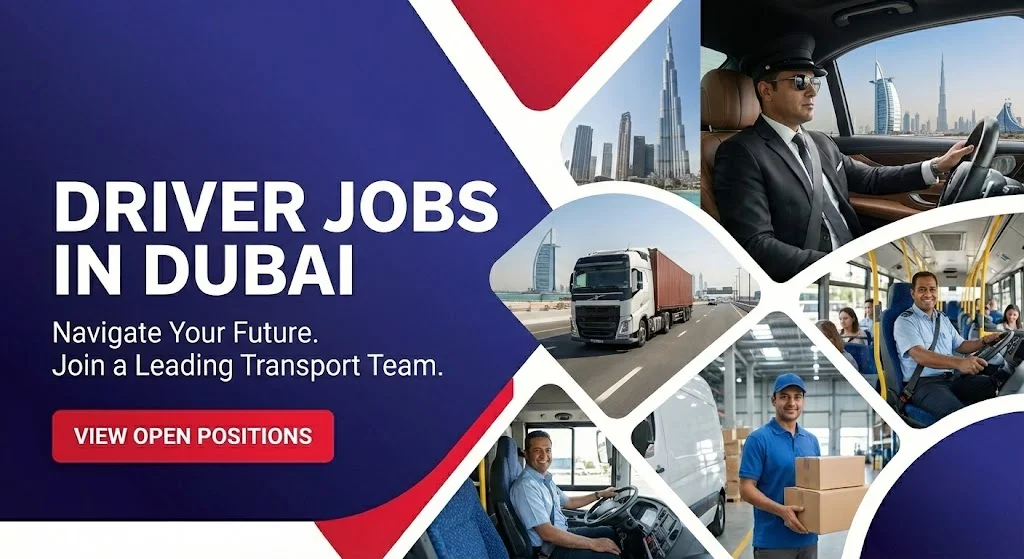 Driver Jobs in Dubai Without Experience