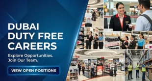 Dubai Duty Free Jobs Vacancy Apply Online