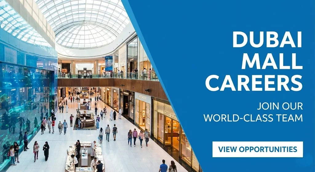 Dubai Mall jobs apply online without experience