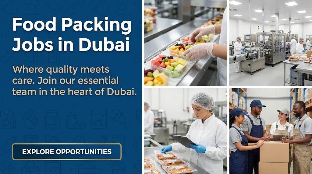 Food Packing Jobs in Dubai with Accommodation Food Packing Jobs in Dubai with Accommodation