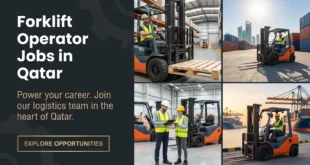 Free Visa Forklift Operator jobs in Qatar