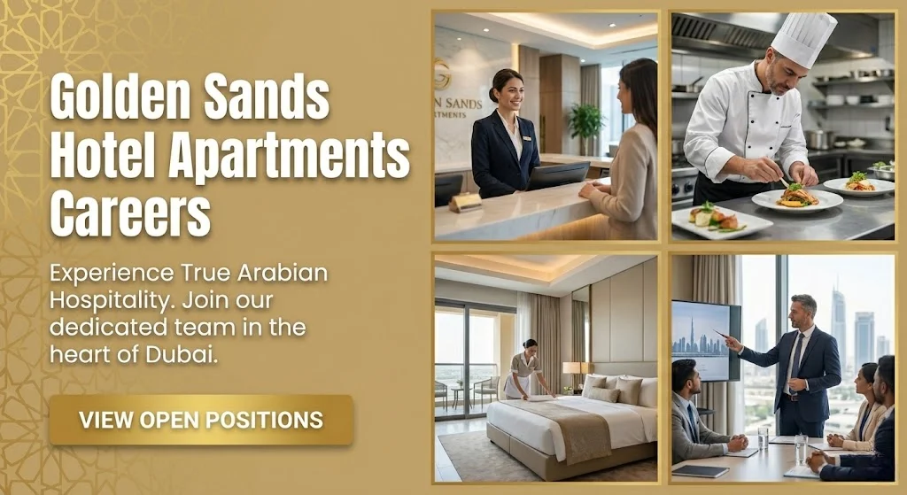 Jobs Opportunities in Golden Sands Hotel Apartments