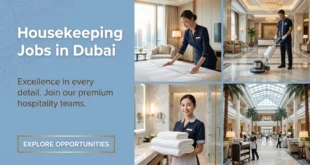 Housekeeping Jobs in Dubai With Visa Sponsorship