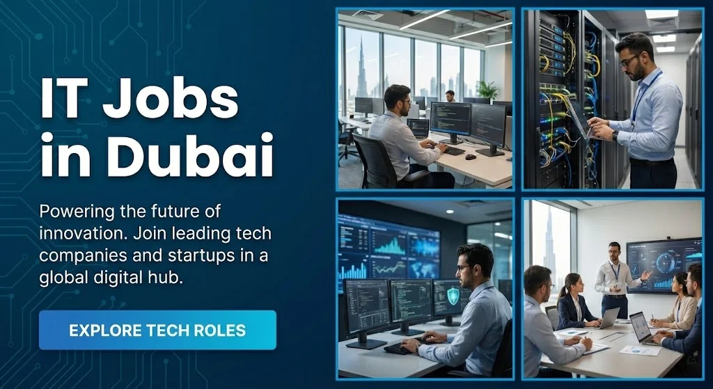 IT Jobs in Dubai for Foreigners with Visa