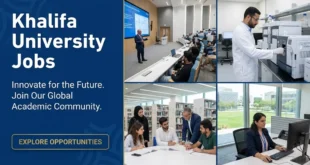 Khalifa University Job Opportunities in UAE