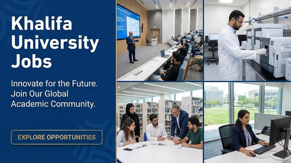 Khalifa University Job Opportunities in UAE