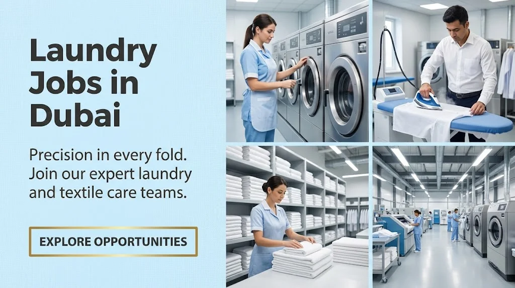 Urgent Laundry Jobs in Dubai Hotels