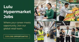 Lulu Hypermarket Jobs in Dubai for Freshers
