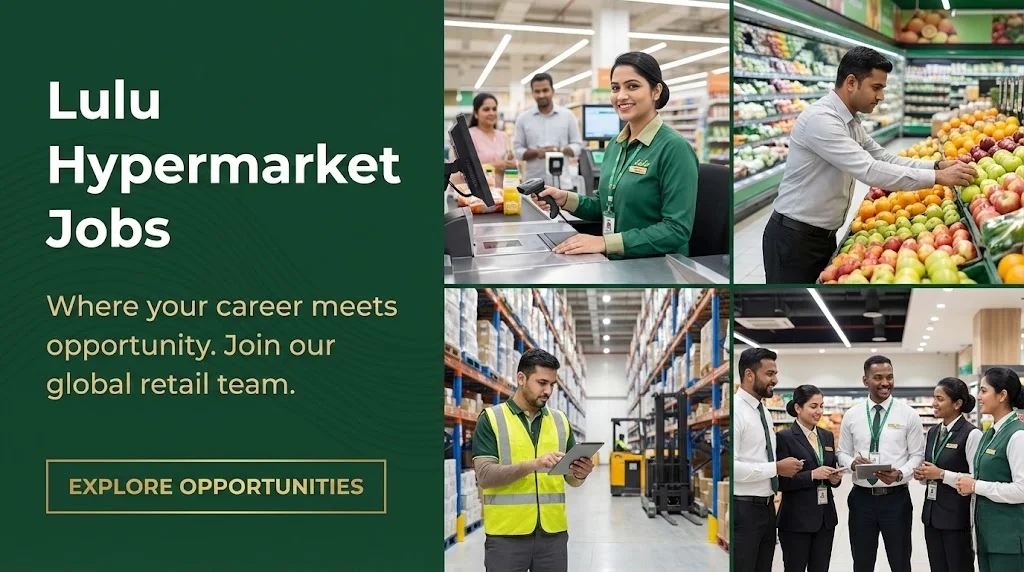 Lulu Hypermarket Jobs in Dubai for Freshers