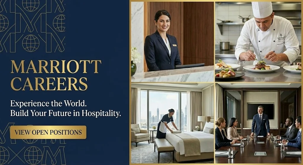 Marriott Careers Opportunities for Foreigners