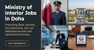 Urgent Jobs at Ministry of Interior Qatar