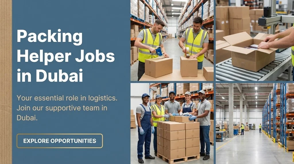 Packing Helper Jobs in Dubai Free Visa for Freshers