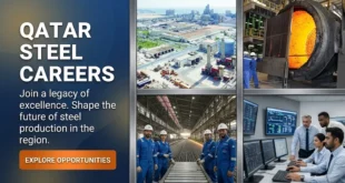 Qatar Steel Company Job Vacancies for Freshers