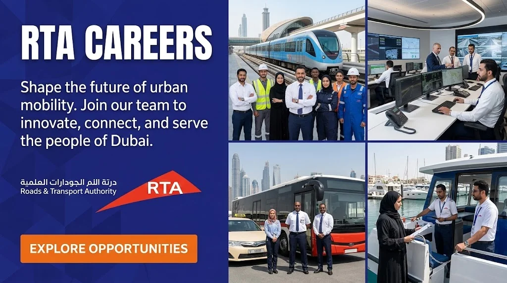 Rta Careers in Transport Sector Across Uae