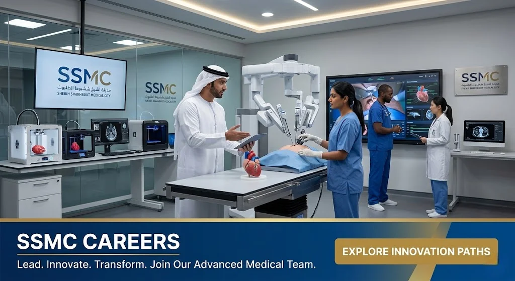 Sheikh Shakhbout Medical City in UAE
