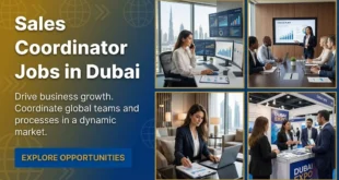 Sales Coordinator Jobs in Dubai without Experience