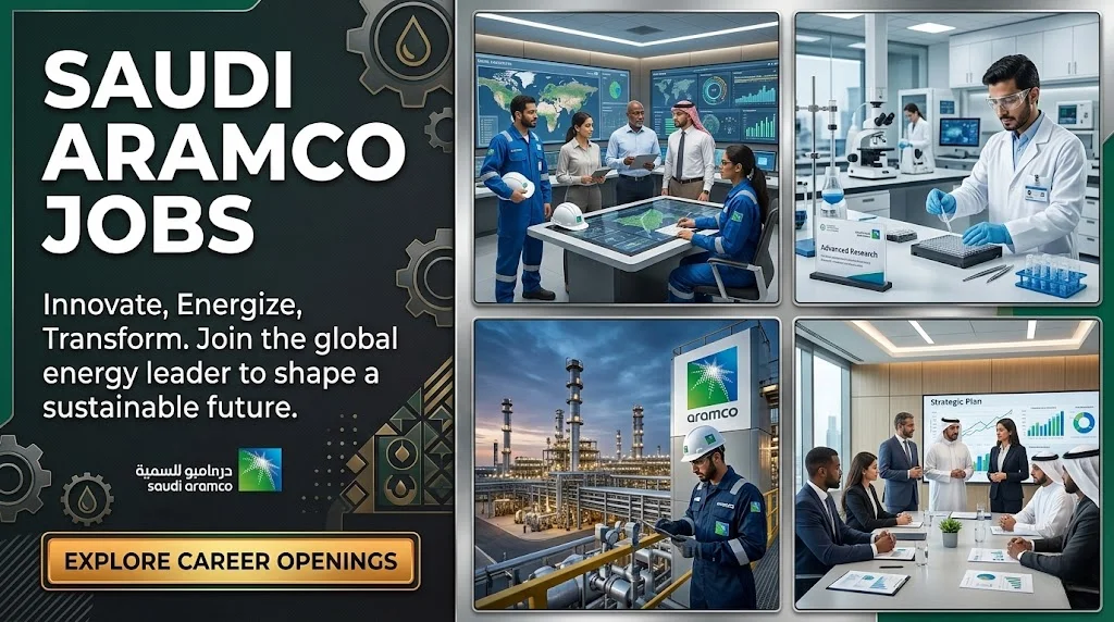 Saudi Aramco Jobs in Saudi Arabia