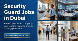 Security Guard jobs in Dubai Apply online