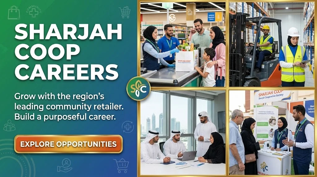 Sharjah Cooperative Society Jobs Vacancy