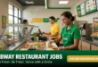 Subway Job Application for Foreigners