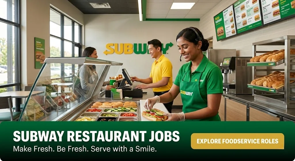 Subway Job Application for Foreigners