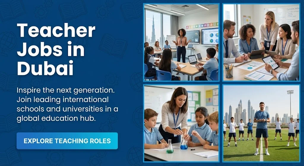 Urgent Teaching Jobs in Dubai for Foreigners