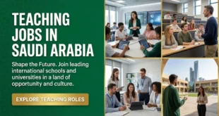 Teaching Jobs in Saudi Arabia With Visa Sponsorship